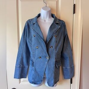 Allegra K Denim Blazer size Medium